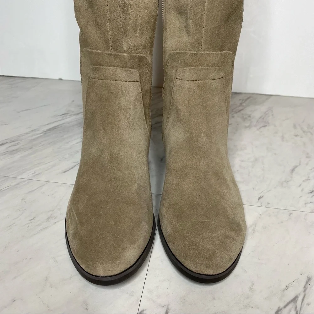 New! Vince Camuto Tan Kreston Over The Knee Boot 5 1/2 M